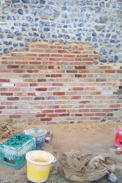 brickwork after