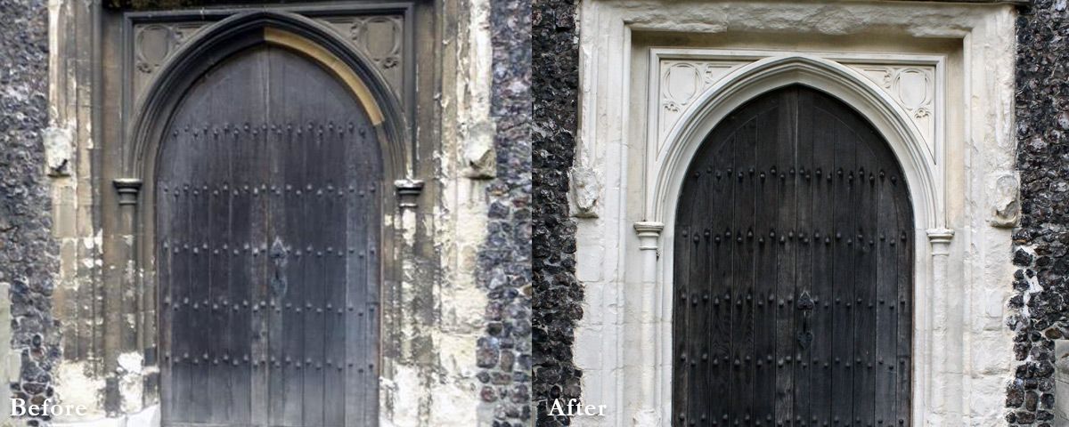 Great Yarmouth Minster Stonework Repair